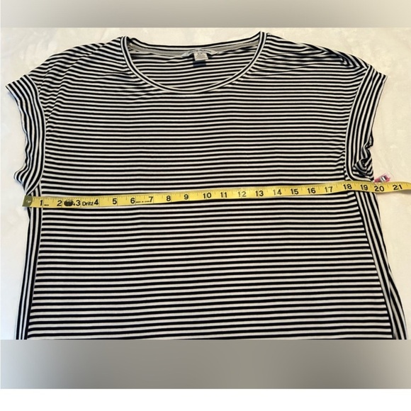 Tommy Bahama sleeveless dress with black and white stripes size S - Picture 9 of 9